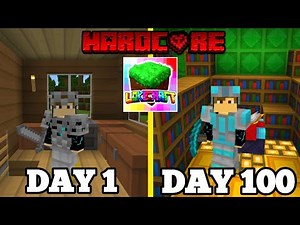 I Survived 100 DAYS in Lokicraft