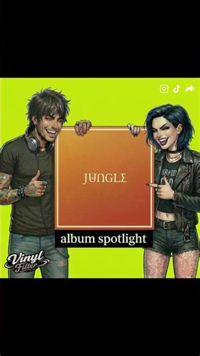 Jungle vinyl filter album spotlight #music #jungleband #rnb #dancemusic #backin74