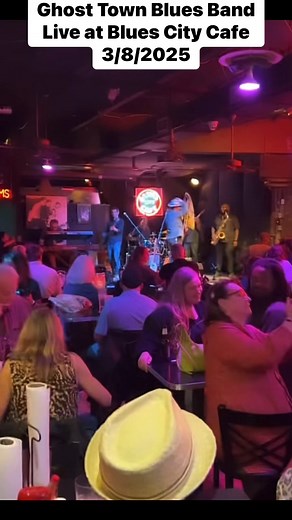 1.4K views · 50 reactions | Ghost Town Blues Band live at Blues City Cafe on 3/8/2025 Blues City Cafe #Musicexportmemphis #shine #wearememphis | Ghost Town Blues Band | Facebook