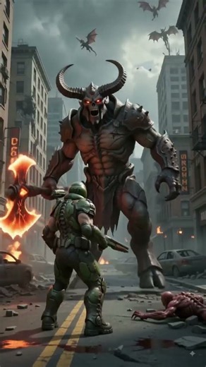 🌍🔥 Doom Slayer Protects Earth — Story
