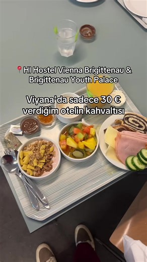 Viyana'da Uygun Fiyatlı Hostel Kahvaltısı