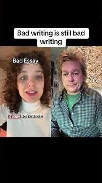 Bad writing is still bad writing #duet #oklahoma #student #paper #bible #religion #badwriting #sad