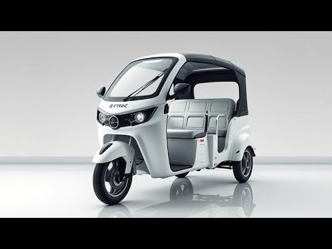 E-Trike Electric Tricycle Rickshaw 2025 | The Future of Urban Mobility Unveiled!