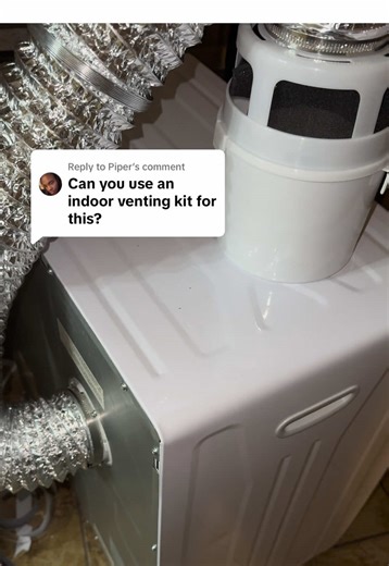 Portable Dryer Setup with Water Filtering System