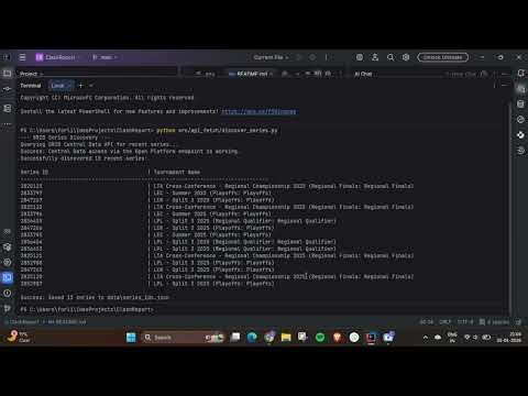 RiftScout- Scouting Report Generator
