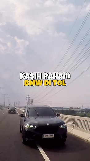 #kasihpaham bmw dan fortuner di tol | Kedan Otomotif