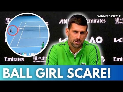 Novak Djokovic Apologises For Ball Girl Scare 😬 | Hypes Up Sinner Clash At Australian Open 2026!