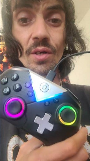 Gamrombo Wireless PC Gaming Controller, with RGB LED Light