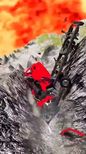 Cement truck vs lava#beamngdrive#cocomelon#truck#dumper