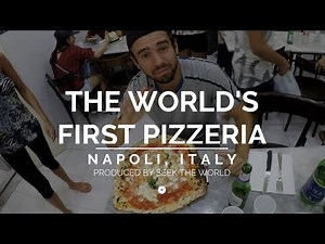 The World's First Pizzeria: Antica Pizzeria Port'Alba in Napoli, Italy