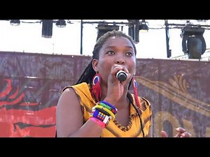 Nkulee Dube performs at Reggae on the River whole show August 5 2017