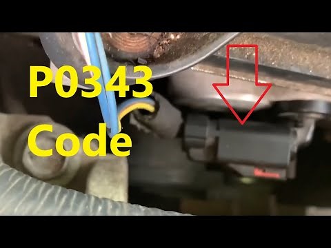 Causes and Fixes P0343 Code: Camshaft Position Sensor “A” Circuit High Bank 1 or Single Sensor