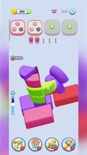 Wool Frenzy new gameplay video..Level--05..🩷🤟..