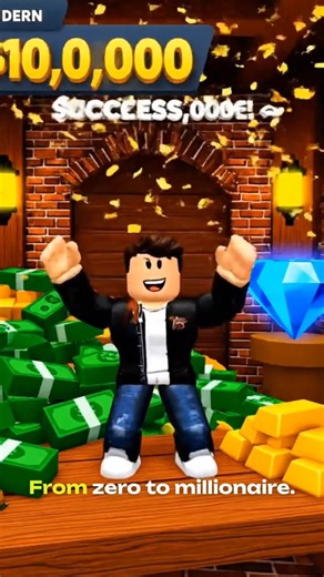 I Robbed The IMPOSSIBLE Vault in Roblox 💎😱 #shorts #roblox #robloxedit