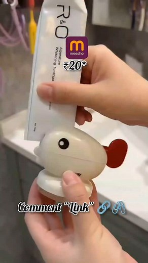Comment Link 🔗🖇️Toothpaste Dispenser Tool #toothpa @anasgadgetreview | Trending photo Anas
