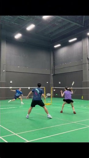 P21 | Random Badminton Match Turns Intense! | Badminton World. #badmintonlovers #badminton