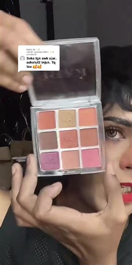 Replying to @✨||•farah_syazwani30•||✨ mekasih. Nak syantikk dgn pallete kare @KARE COSMETICS