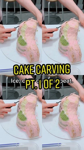 Sculpted Bust Cake Carving Tutorial