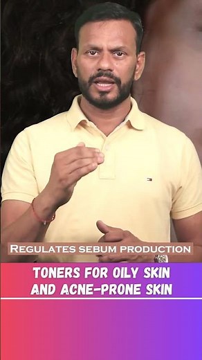 🌿 Best Toners for Oily & Acne-Prone Skin! 🌿