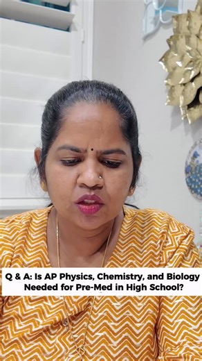 eduvistahq on Instagram: "Is AP Physics, Chemistry, and Biology Needed for Pre-Med in High School? Q: My child is planning for a Pre-Med path. Is it necessary to take AP Physics, AP Chemistry, and AP Biology in high school? A: 🔍 Short answer: Helpful, but NOT mandatory. Here’s the clear breakdown 👇 🧬 AP Biology – Strongly Recommended Builds a solid foundation for biology majors and pre-med coursework Shows academic rigor and genuine interest in life sciences Many colleges value AP Bio for sci