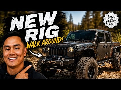 My 2021 Jeep Gladiator Rubicon Off- Road build Walk around!