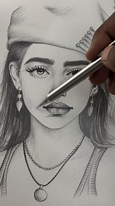 Try this drawing trick ❤️😍 #pencildrawing #artwork #drawingtutorial #fblifestyle | Drawing Techniques