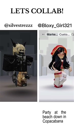 i collab with @silvestrezzz #roblox #@Bloxy_Girl321