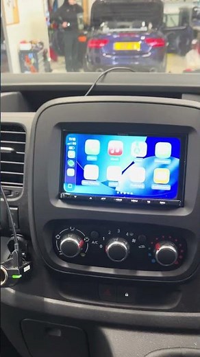 From Work Van To Smart Van. Renault Trafic Transformed KENWOOD DMX8021DABS #wirelesscarplay #van