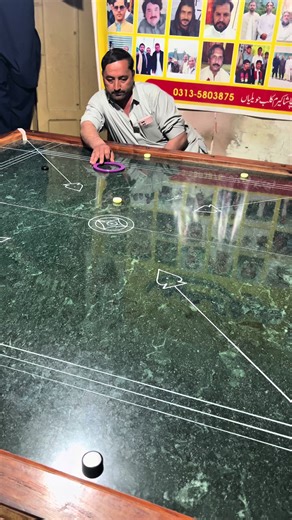 Incredible Carrom Board Mastery in Action