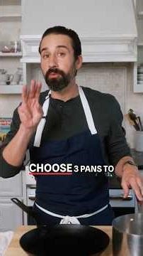 The ONLY 3 Pans You Actually Need