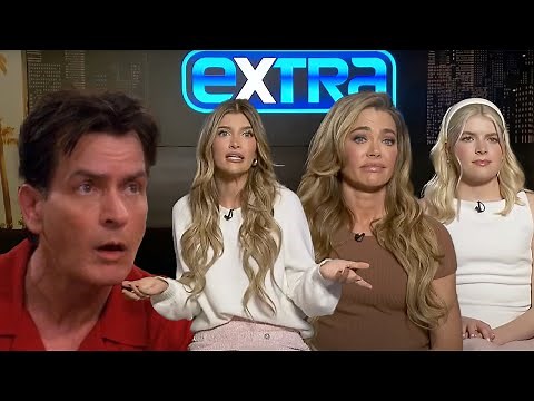 Denise Richards & Daughter Sami on Charlie Sheen's REACTION to Their OnlyFans (Exclusive)