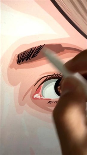 How to Detail Eyebrows in Procreate ✍️ Digital Art Tips