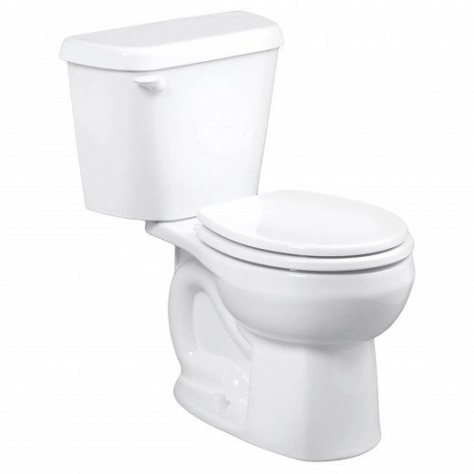 Colony® Two-Piece 1.28 gpf/4.8 Lpf Standard Height Round Front 10-Inch Rough Toilet Less Seat