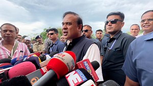 190K views · 3K reactions | Following the cheque distribution ceremony of Mukhya Mantri Mahila Udyamita Abhiyan at Hojai, HCM Dr. Himanta Biswa Sarma addressed the media | CMO Assam | Facebook