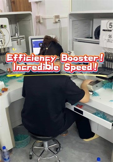 How fast is automatic wax setting? ✨ ⚙️One operator runs 3–5 machines, covering 90% of designs. No speed-up—⏱️ up to 40,000 stones/hour! #Perú #Brazil #Argentina #Mexico #Chile