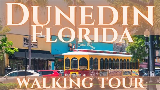 Dunedin Florida travel tour 4K