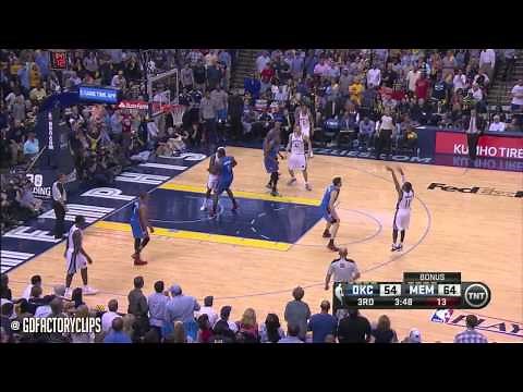 Mike Conley Full Highlights vs Thunder 2014 Playoffs West R1G3 - 20 Pts, SICK!