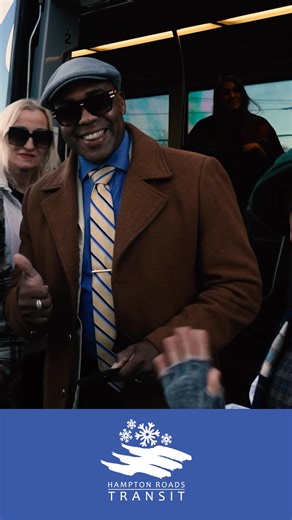 Still wishing we were back walking in this Winter Wonderland. 😍☃️ Have you taken a ride on the Winter Wonderland train yet? 🚊 Ride from now until mid-February 2026. | Hampton Roads Transit