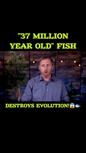 5.1K views · 227 reactions | "37 MILLION YEAR OLD" fish DESTROYS evolution!勞 | Genesis Movie | Facebook
