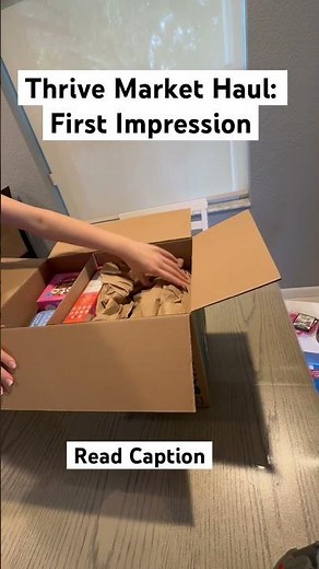 Thrive Market Haul and first impression: is it worth it?