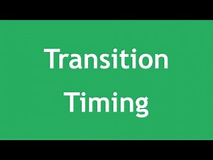 [ Css3 In Arabic ] #34 - Transition - Timing Function | Delay