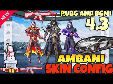 SKIN HACK PUBG GLOBAL 4.3 IOS ANDANDROID SAFE MOD APK PUBG MOBILE 4.3