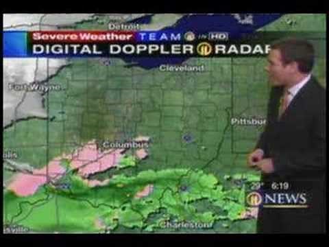 WPXI Weather Coverage - 1/30/08