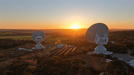 115-foot space antenna in Australia could help unlock secrets of universe