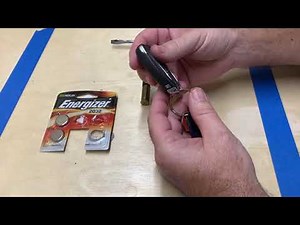 2016 Chevy Malibu key fob battery replacement