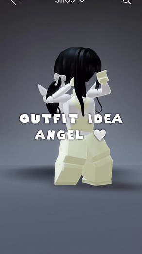 outfit idea angel 🤍 #ablqall #robloxoutfit #outfitideasroblox #robloxoutfitidea #fyp #foru #viral #sanrio
