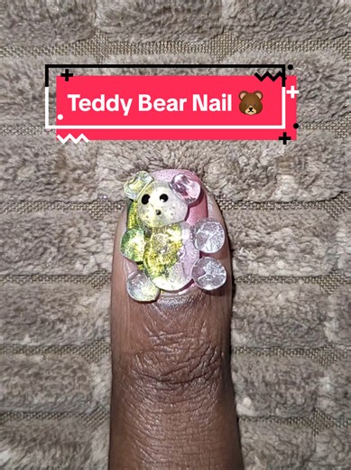 Creative Teddy Bear Nail Art Tutorial