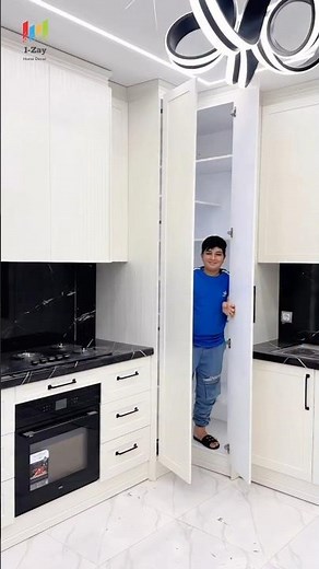 Smart Kitchen Corner Pantry Storage Unit | Space-Saving Cabinet Design & Organization Ideas