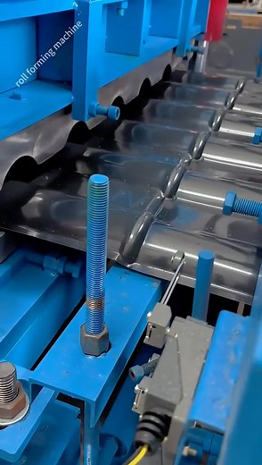 Roll forming machine. Roof panel forming machine #machine #cnc #factory #rollformingmachine #machinery | metalstamping2 | Facebook