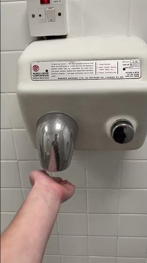World dryer model A hand dryer